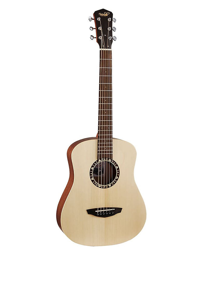Veelah ToGo S Solid Spruce Travel Guitar